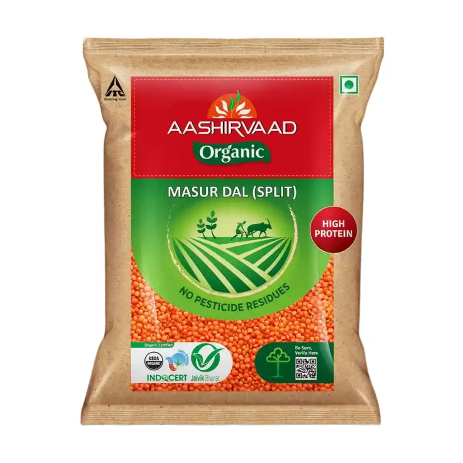 Aashirvaad Organic Masoor Dal